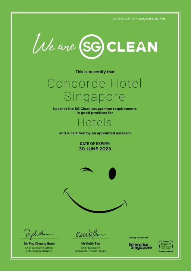Concorde Hotel Сінгапур Екстер'єр фото